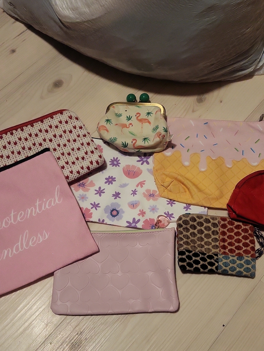 Makeup Bag Bundle Of 8